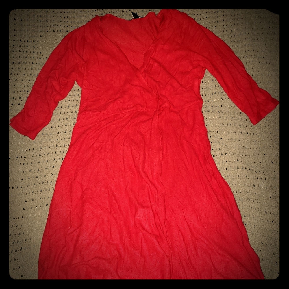 Red dress